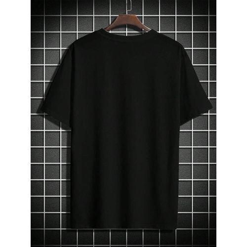 product_image_name-Dou-color-T-shirt homme God Style à manches courtes - Noir-5