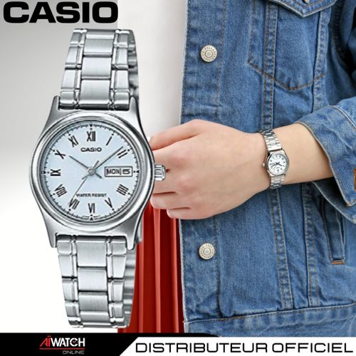 Montre femme deals casio pas cher