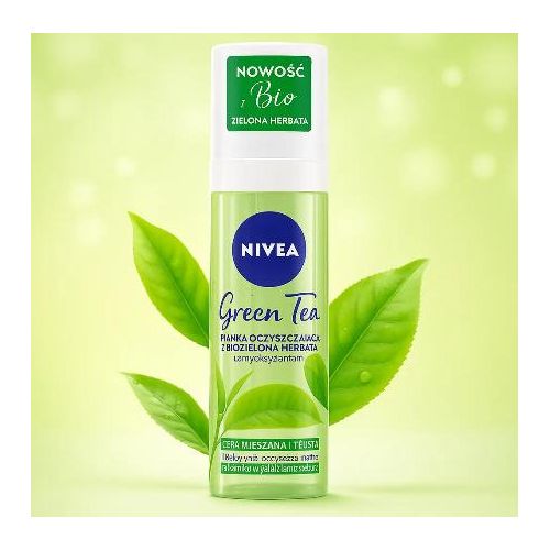NIVEA  Green Tea (Mousse/gel nettoyant) 150 ML