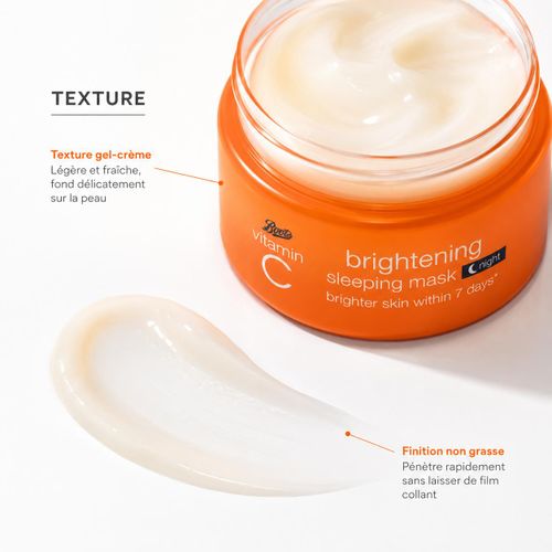 Boots  Brightening Sleeping Mask 50ml – Masque de Nuit Hydratant Éclat Visage - image 3