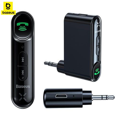 Baseus – récepteur Audio Bluetooth Aux, adaptateur USB sans fil 5.0 pour  voiture, Kit mains-libres, transmetteur de musique - AliExpress