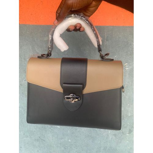 product_image_name-Fashion-Sac à Main Bicolore Chic - Style Cartable-1