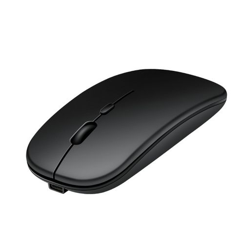 Generic Souris Sans Fil Charge Silencieuse Noir - Prix pas cher