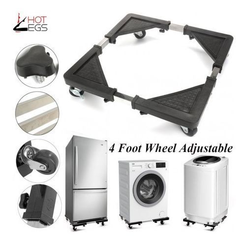 product_image_name-Generic-Support Base Mobile Universelle Multifonctions - Machine à Laver - Réfrigérateur -noir-3