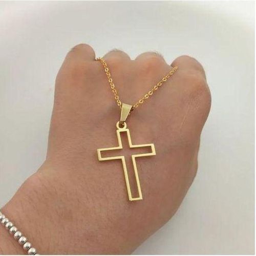 product_image_name-Generic-Chaîne Hommes Et Femmes Fashion Croix Had-1