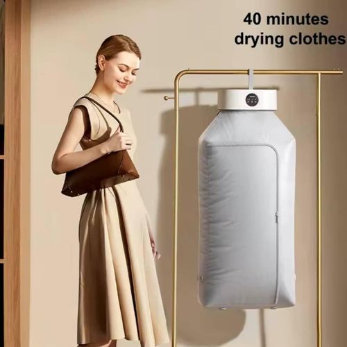 Generic Sèche-linge portable pliable avec minuterie - image 7