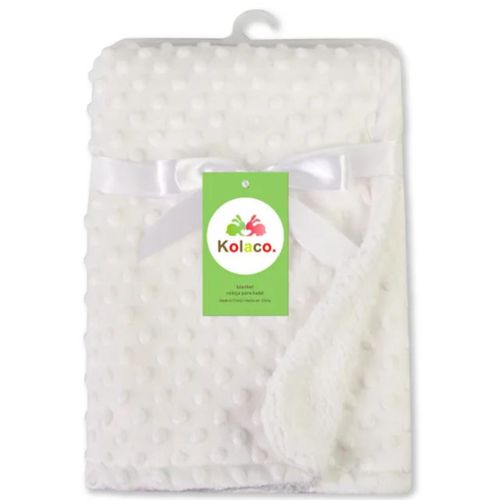Generic Couverture de bébé en coton doux et velouté/ couleur blanche