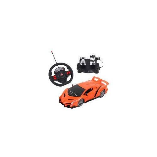 product_image_name-Generic-Voiture Télécommandée Sport avec Volant + Pédales pour enfants / ORANGE-3