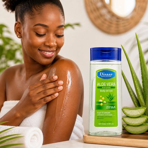 Disaar Gel Huile Corps Aloe Vera  Hydratation Intense