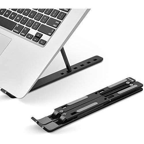 Generic Agréable Support pour ordinateur portable en métal noir - image 3