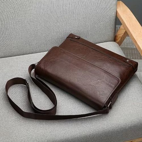 product_image_name-Generic-Sac à bandoulière de nouveau style, cartable horizontal vintage décontracté, sac à bandoulière grande capacité, sac à bandoulière d'affaires.-4