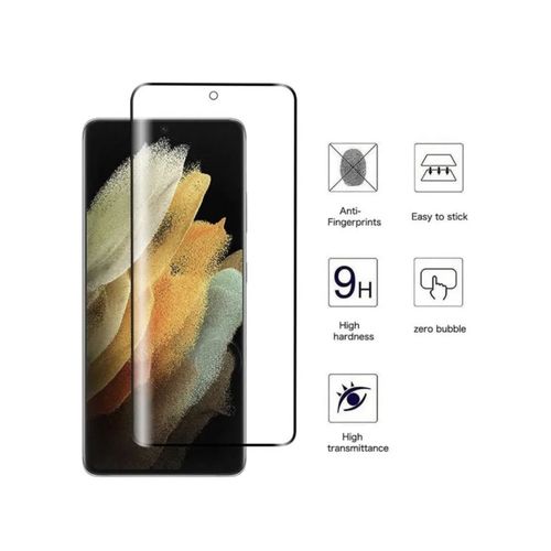 Grossiste Générique - Verre Trempé Pour Samsung Galaxy S21 Ultra (9