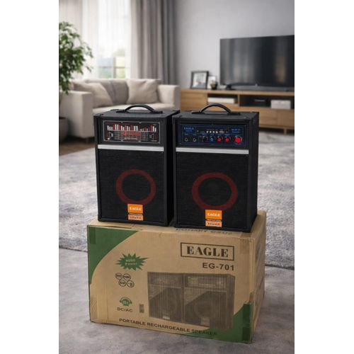 Eagle Baffle Portable Puissante avec MP3 & Micro - image 2