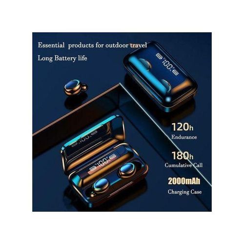 product_image_name-Generic-Écouteur Bluetooth F9-5C Oreillette Bluetooth Sans Fil Touch--noir-8