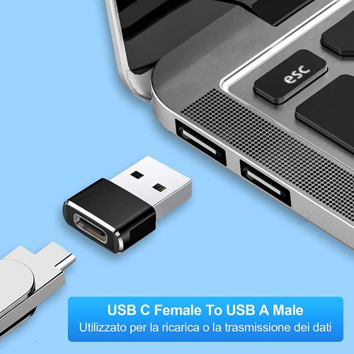 USB Type-C Femelle vers Micro-USB Mâle adaptateur cable chargeur