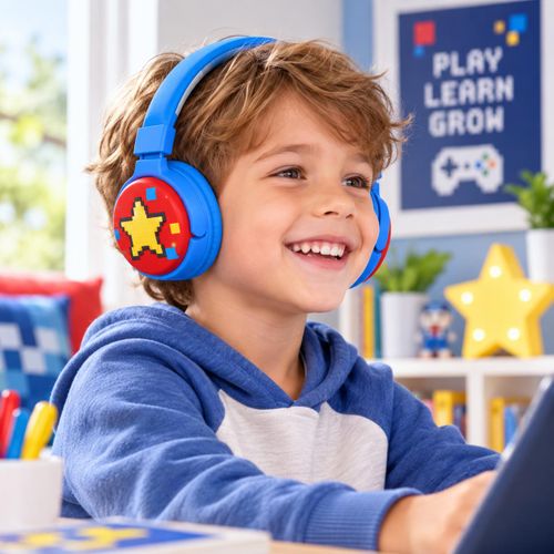 Generic Casque Bluetooth Enfant Super Mario - image 3