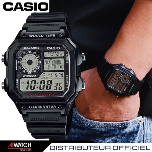 Montre casio homme best sale jumia