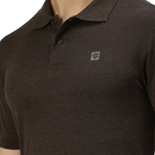 Onn Polo en Coton pour Homme - Marron - image 3