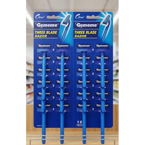 Generic pack maxi format de 24 rasoirs jetables 3 larmes