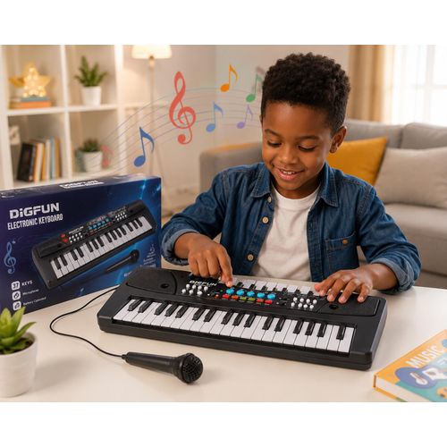 Generic Clavier Électronique - Piano Musical 37 Touches avec Microphone - image 4