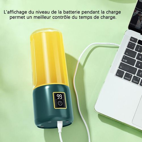 product_image_name-Generic-Petit extracteur de jus domestique avec écran, extracteur de jus entièrement automatique, mini extracteur de jus électrique portable sans fil, un gobelet inclus.-5