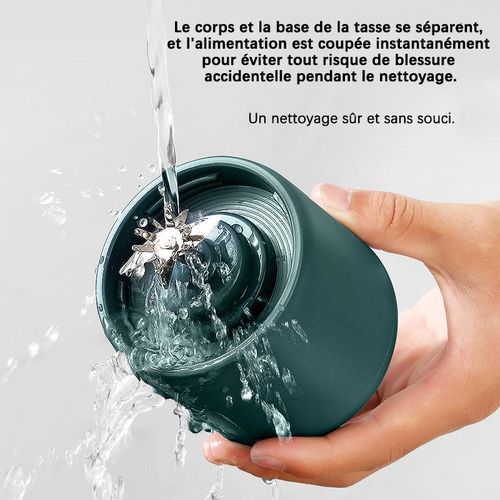 product_image_name-Generic-Petit extracteur de jus domestique avec écran, extracteur de jus entièrement automatique, mini extracteur de jus électrique portable sans fil, un gobelet inclus.-6