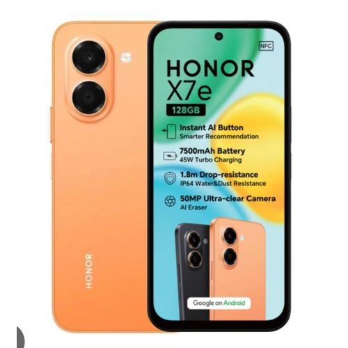 Honor X7e orange 6/256gb