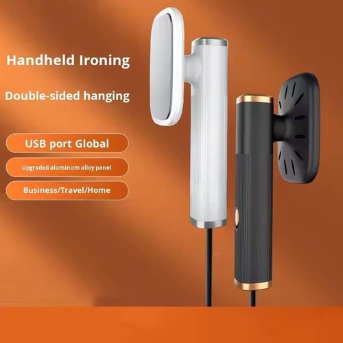 product_image_name-Generic-Défroisseur à main USB Portable anti-brûlure à sec - Mini fer à repasser pour la maison et voyage-1
