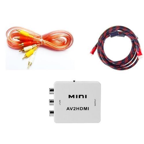 Generic Adaptateur Av Rca Vers Hdmi - Prix pas cher