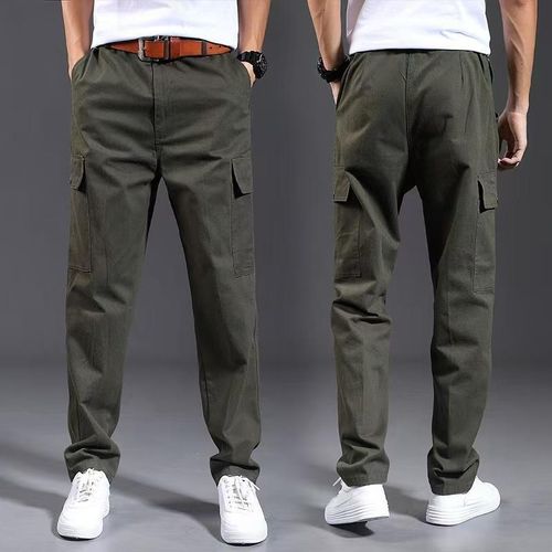 product_image_name-Dapperman-Sports Joggers Men's Casual Pants - Green-1