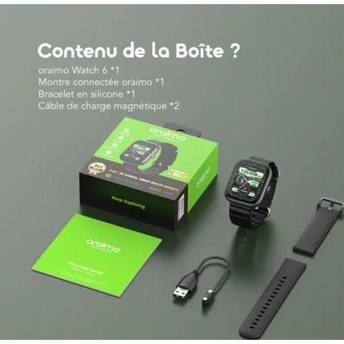 Oraimo Montre connectée 2,04" - TFT IP68 - Appel Bluetooth - Sport - Multimédia - image 7