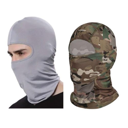 Generic Lot de 2 cagoules Masque (GRIS+ CT5)