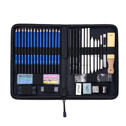 Generic Ensemble de crayons de dessin et croquis professionnel de 50 pièces - image 6