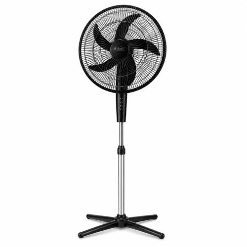 Generic Ventilateur sur pied à 5 pales – Hauteur réglable – Noir - image 2