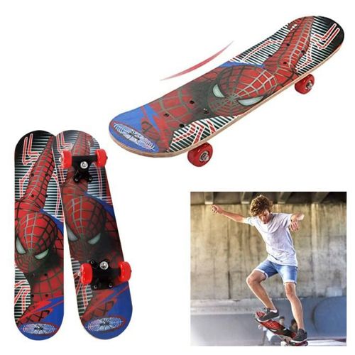 Generic Planche à Roulettes De Surf De Rue, Skateboard Spider Man
