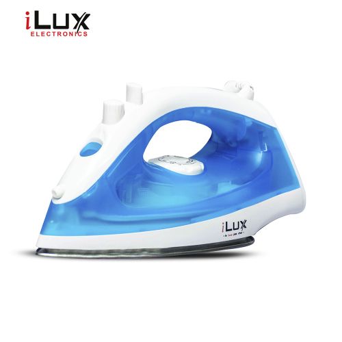 product_image_name-Ilux-Fer à Repasser à Vapeur IL1687 - 1200 W - Bleu - Garantie 1 Mois-1