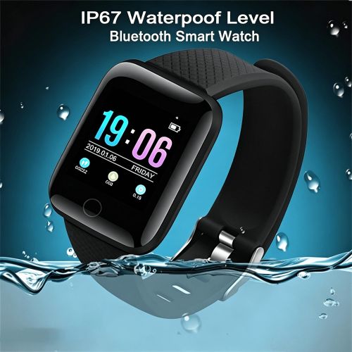 Generic Bracelet de fitness silicone podomètre étanche - image 7