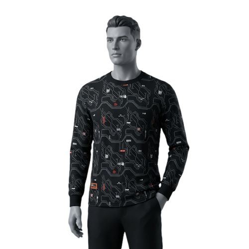 Mode Pull manches longues en cou rond