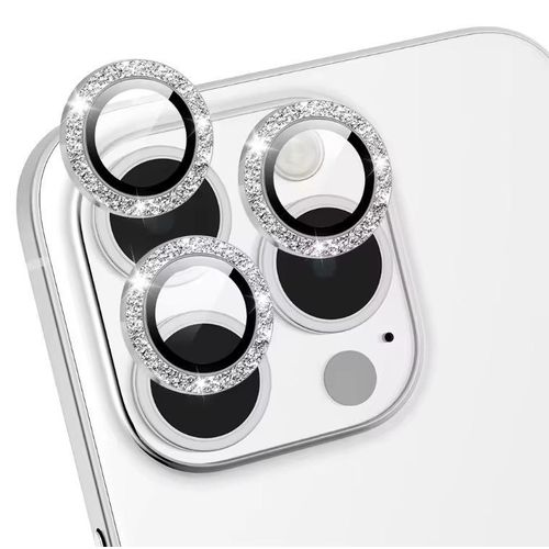Generic Protège Caméra Compatible à IPhone 15 Pro- Couleur Brillante