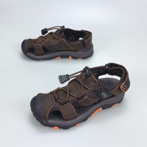 Gm Kito sandale en cuir enfants - Marron - image 4
