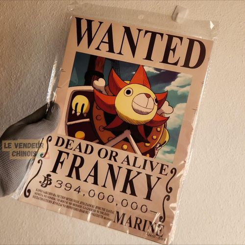 product_image_name-Generic-LOT 10 POSTERS OTAKU ONE PIECE - Avis de Recherche Wanted Mugiwara Pirates-3