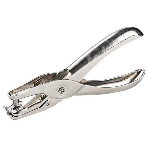 Generic Pince perforatrice manuelle en métal pour papier et documents