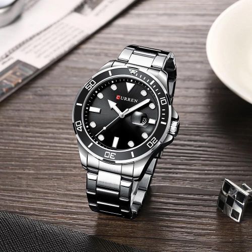 Montre homme acier discount inoxydable pas cher