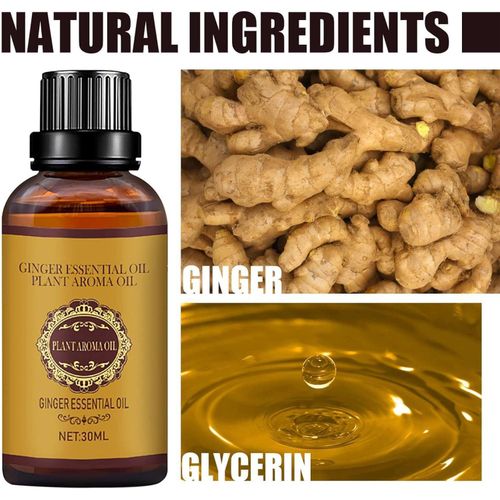 product_image_name-Generic-Huile Essentielle a base de Gingembre , Huile De Massage Relaxante, .raffermissant 30ML-2