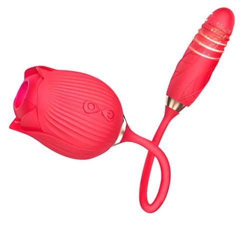 product_image_name-Fashion-Rose Succion Clitoridienne & Vaginal Rechargeable-3
