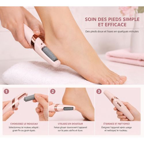 Generic  Grattoir Électrique Portable pour Pieds - image 4