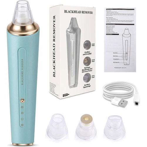Generic Aspirateur Extracteur de Points Noirs Électrique avec Kit Complet