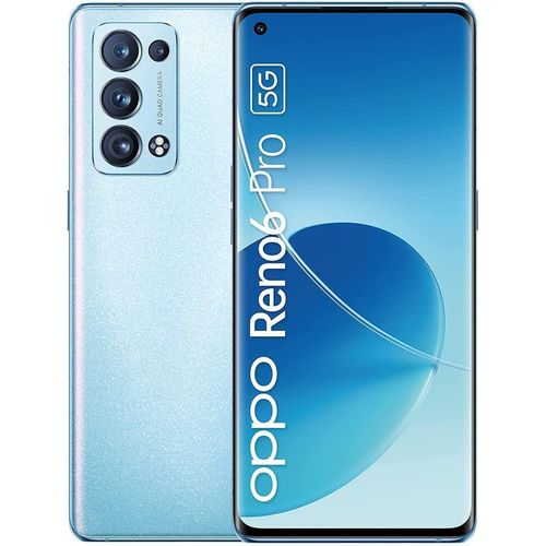 product_image_name-Oppo Smartphone-Reno 6 Pro* 6.55 Pouces* (256GB-12GB RAM) Sylver-4500mAh-64mpx Quadruple - 1Sim -esim-1