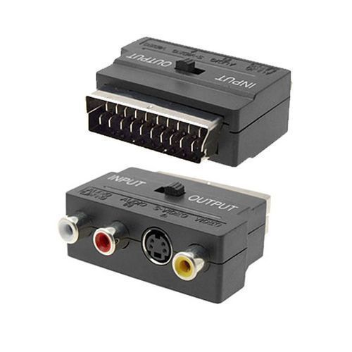 Univers 2 X Adaptateur AV - Péritel/AV - Noir