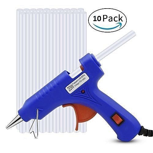 product_image_name-Sd-Pistolet à Colle Avec 10 Bâtons De Colle-1